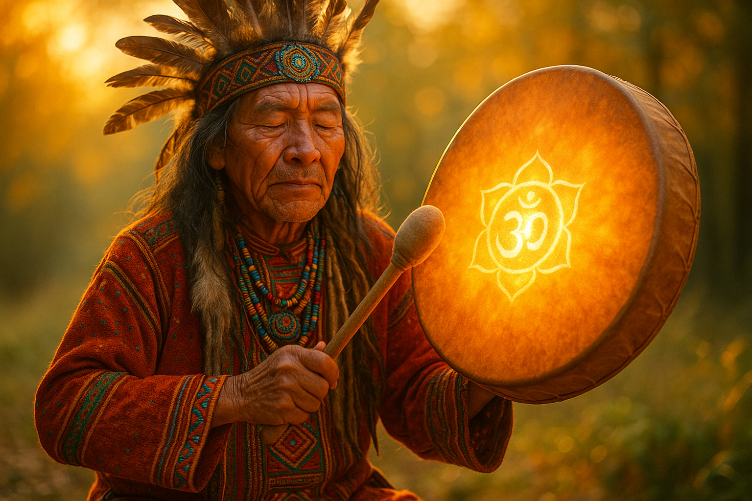 Beneficios del tambor chamánico sanacion