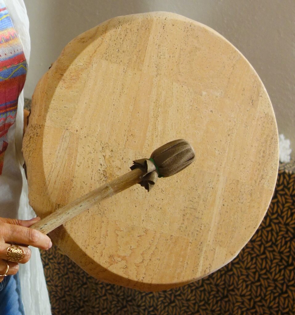 Tambor chamánico vegano Yiru