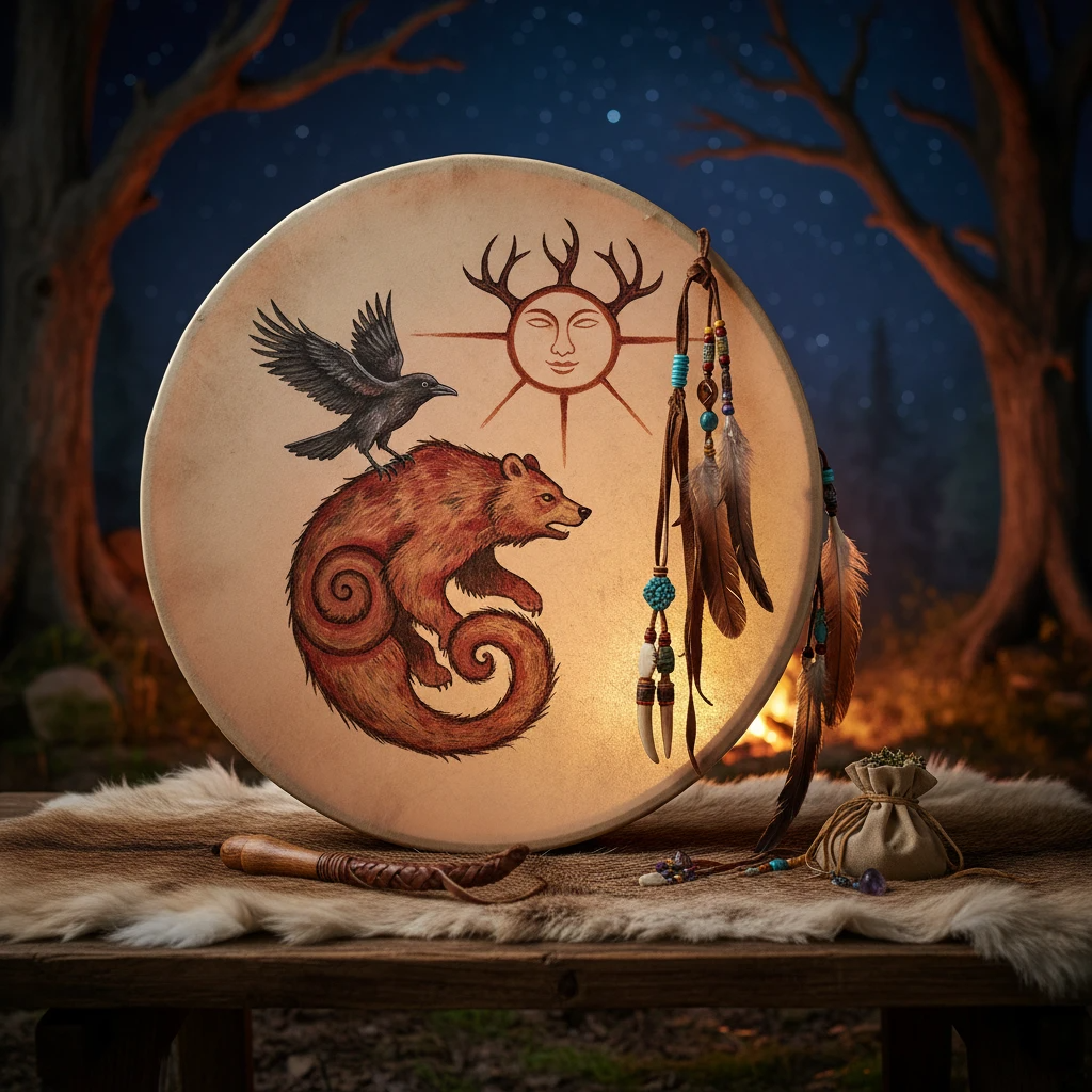 TIPOS DE TAMBORES CHAMÁNICOS Y SUS CARACTERÍSTICAS