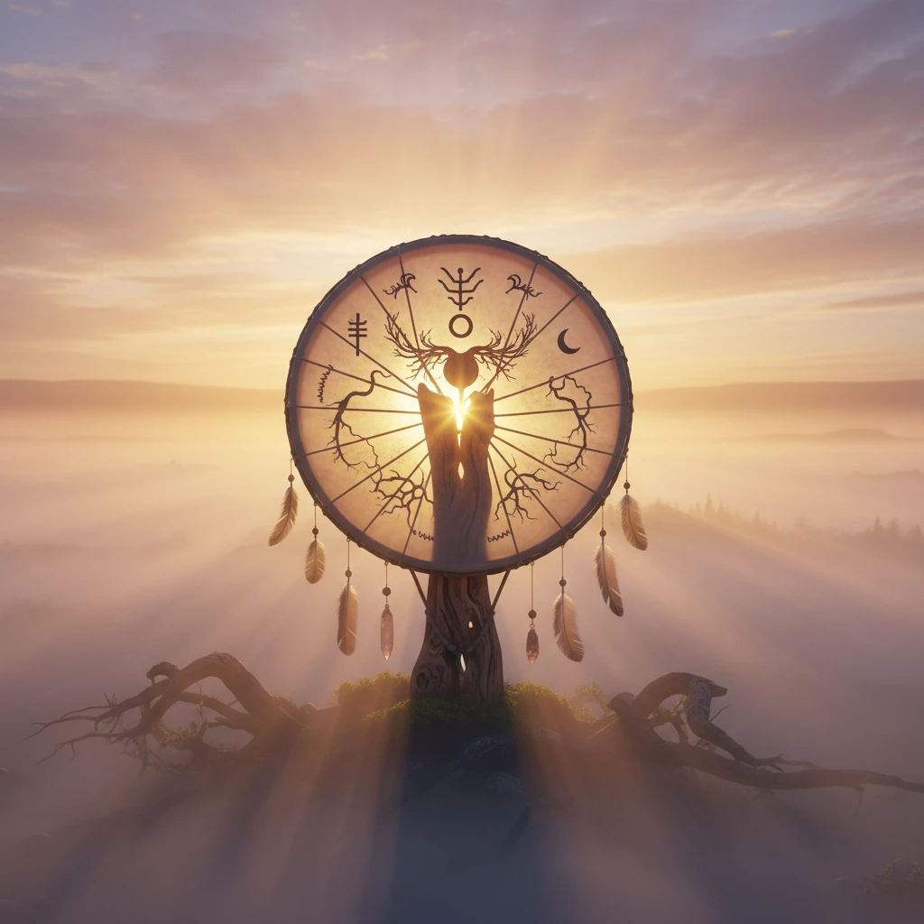 Tambor chamánico Yiru